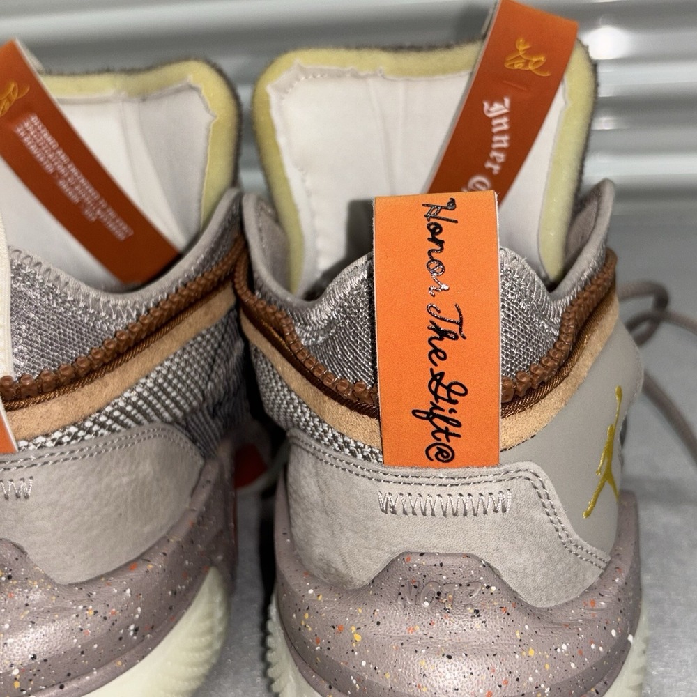 Jordan Why Not Zer0.6‎ "Honor The Gift" Men's Shoes Size 13 DX1692-001 Taupe - Picture 13 of 13